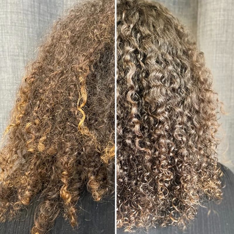 Cheveux bouclés Paris